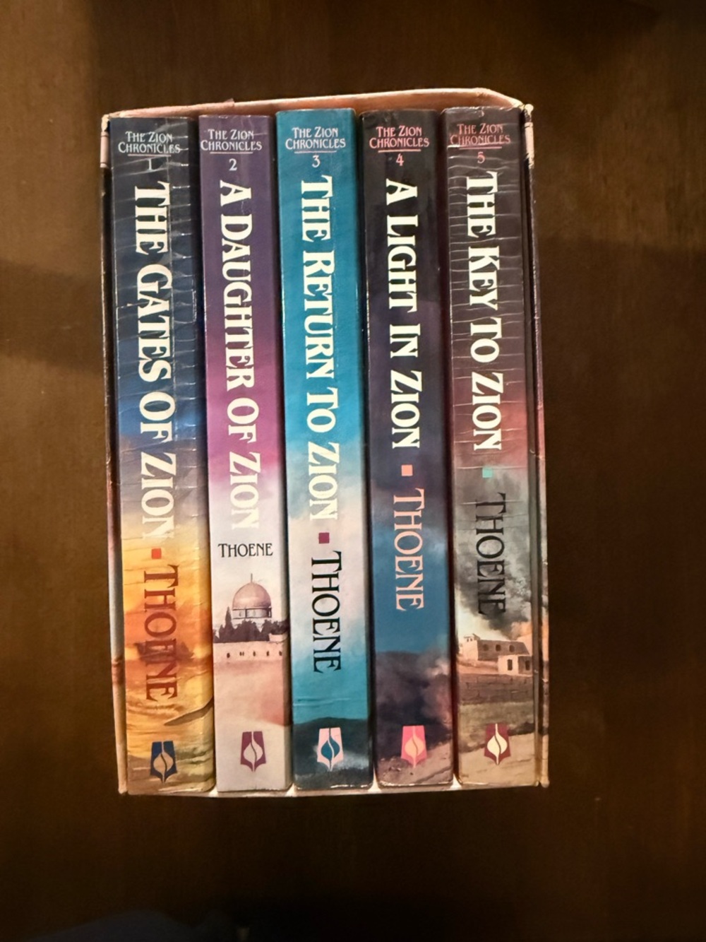 The Zion Chronicles 5 Book Set Bodie Thoene Hardcover + 2 Sealed